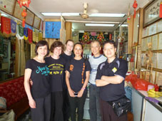Xia Quan girls visit "White Crane 白鶴派" Kung Fu Hong Kong